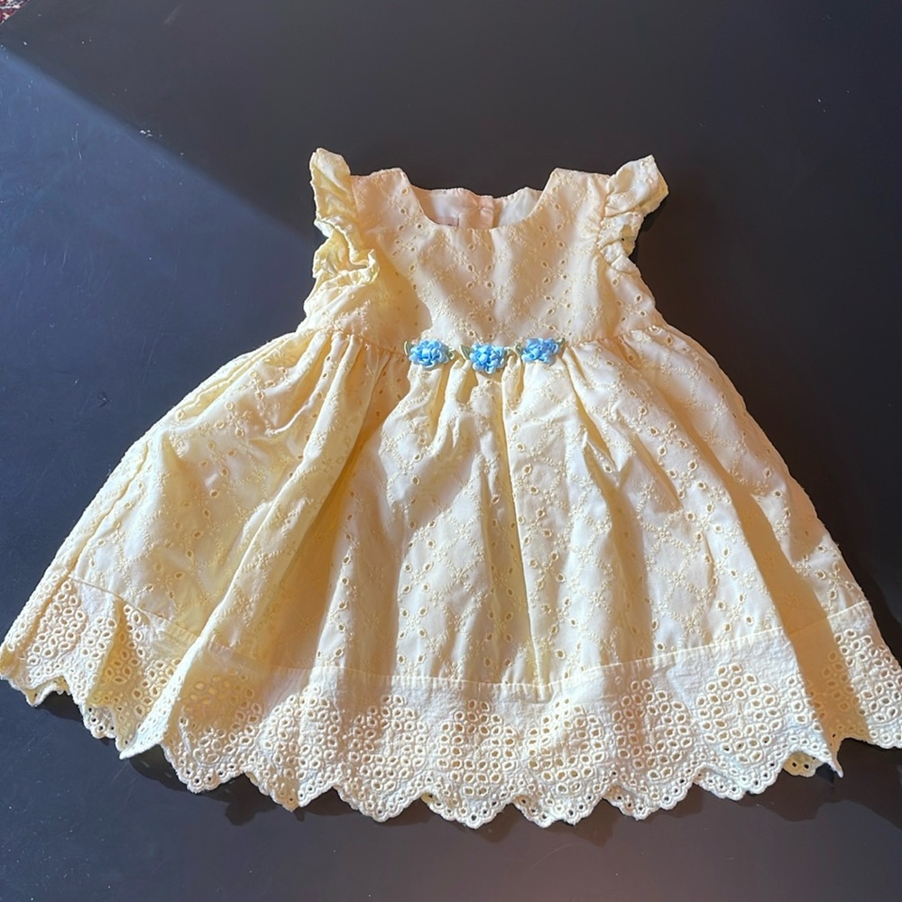 Purple Rose dress, 12 months